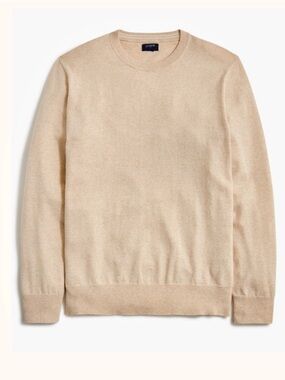 J Crew Factory Soft Cotton Cashmere Crewneck Sweater Men's Size Medium NWT!